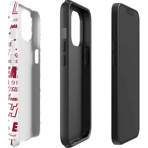 NBA Miami Heat Historic Blast iPhone 15 Impact Case