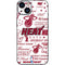 NBA Miami Heat Historic Blast iPhone 15 Plus Skin