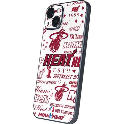 NBA Miami Heat Historic Blast iPhone 14 Plus Skin