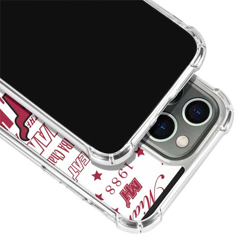 NBA Miami Heat Historic Blast iPhone 14 Pro Clear Case