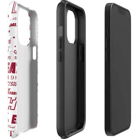 NBA Miami Heat Historic Blast iPhone 14 Pro Impact Case