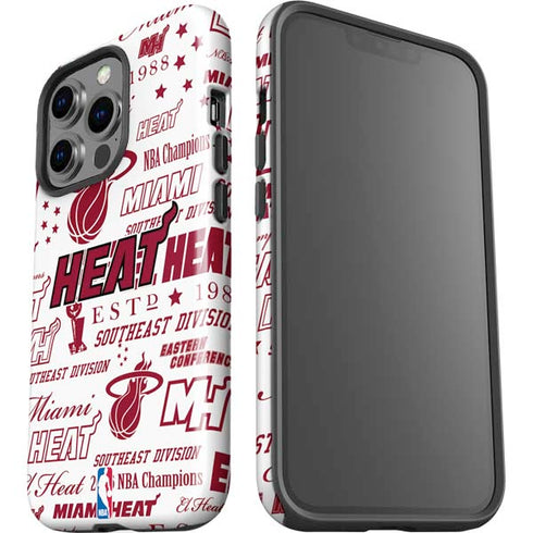 NBA Miami Heat Historic Blast iPhone 14 Pro Impact Case