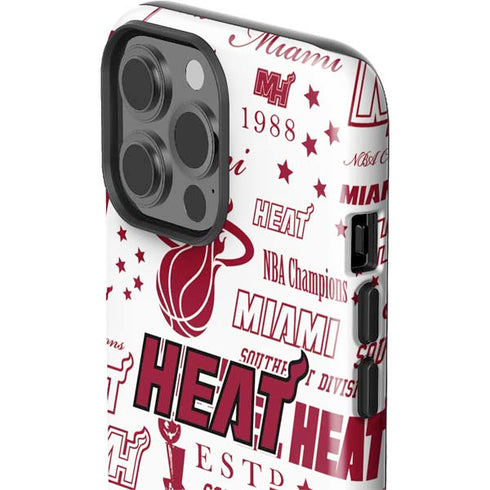 NBA Miami Heat Historic Blast iPhone 15 Pro Max Impact Case