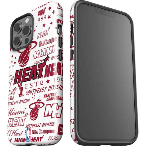 NBA Miami Heat Historic Blast iPhone 15 Pro Max Impact Case