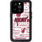 NBA Miami Heat Historic Blast iPhone 14 Pro Waterproof Case
