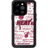 NBA Miami Heat Historic Blast iPhone 14 Pro Waterproof Case