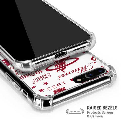 NBA Miami Heat Historic Blast iPhone 7/8 Plus Clear Case