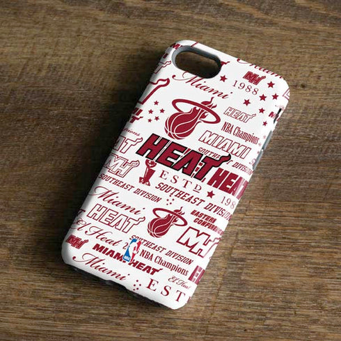 NBA Miami Heat Historic Blast iPhone 7 Pro Case
