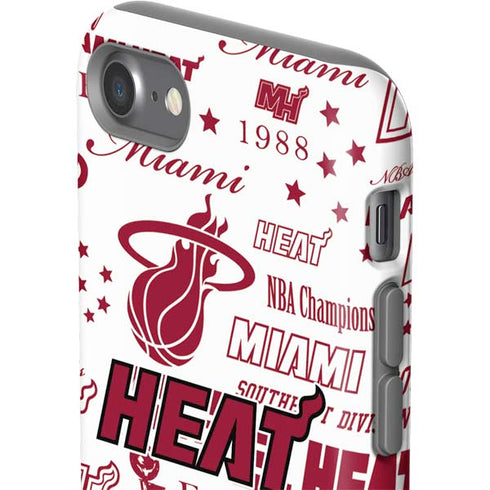 NBA Miami Heat Historic Blast iPhone SE (2nd & 3rd Gen) Pro Case