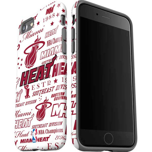 NBA Miami Heat Historic Blast iPhone SE (2nd & 3rd Gen) Pro Case