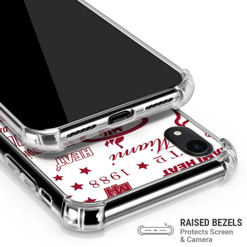 NBA Miami Heat Historic Blast iPhone XR Clear Case