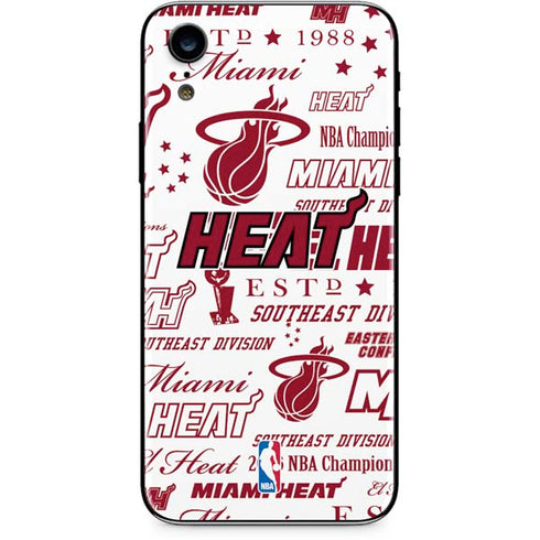 NBA Miami Heat Historic Blast iPhone XR Skin