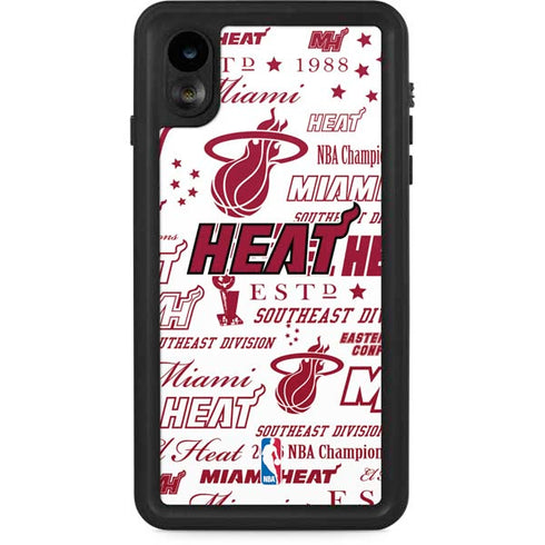 NBA Miami Heat Historic Blast iPhone XR Waterproof Case