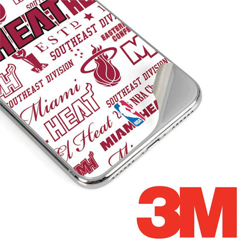NBA Miami Heat Historic Blast iPhone XS Max Skin
