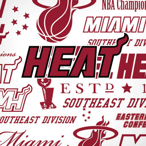 NBA Miami Heat Historic Blast iPhone XS Max Skin