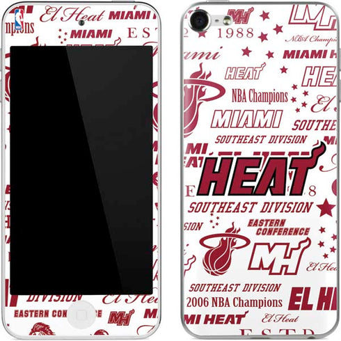 NBA Miami Heat Historic Blast Apple iPod Skin