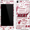 NBA Miami Heat Historic Blast Apple iPod Skin