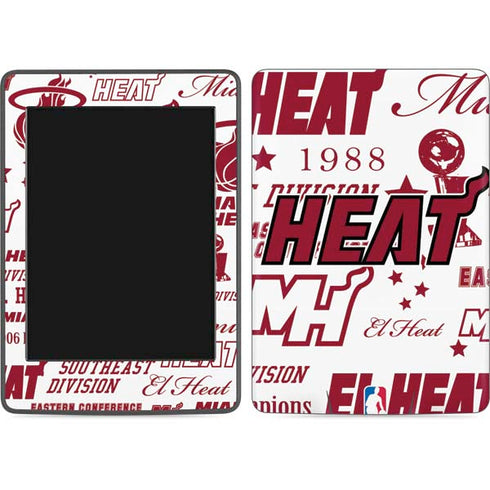 NBA Miami Heat Historic Blast Amazon Kindle Skin