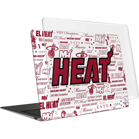 NBA Miami Heat Historic Blast MacBook Air 13in (2020) Case plus Skin