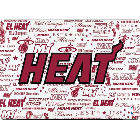 NBA Miami Heat Historic Blast MacBook Pro 14in (2021-24) Skin