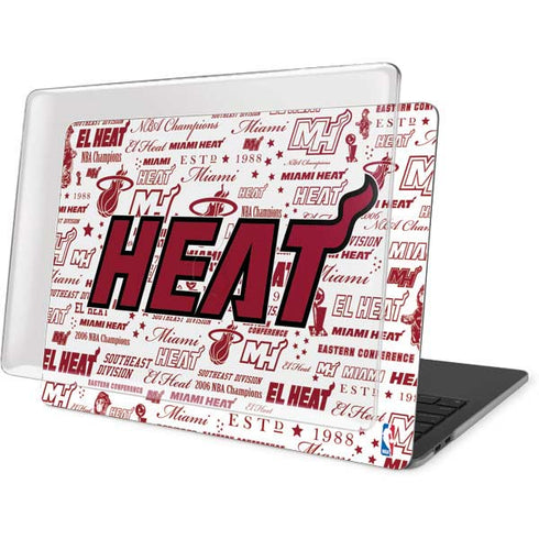 NBA Miami Heat Historic Blast MacBook Pro 16in (2019-20) Case plus Skin