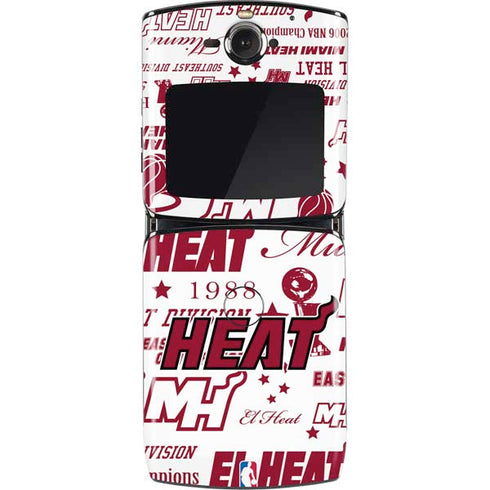 NBA Miami Heat Historic Blast Motorola RAZR Skin