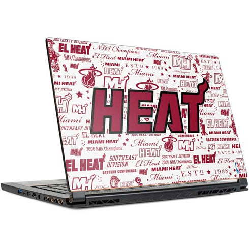 NBA Miami Heat Historic Blast MSI GS65 Stealth Laptop Skin