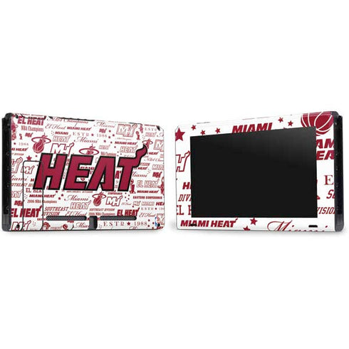 NBA Miami Heat Historic Blast Nintendo Skins