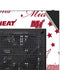 NBA Miami Heat Historic Blast NZXT H510 Compact ATX Mid-Tower Case Skin