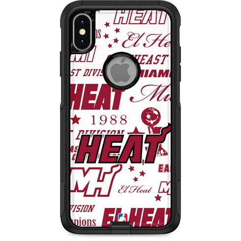 NBA Miami Heat Historic Blast Otterbox Commuter iPhone Skin