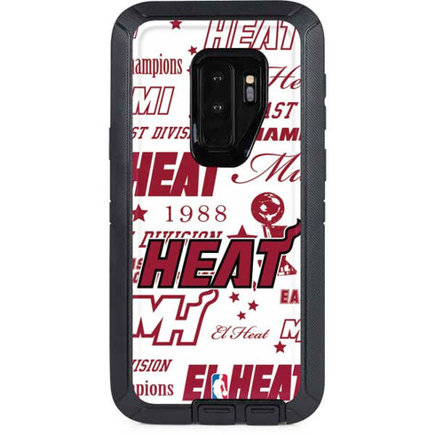 NBA Miami Heat Historic Blast Otterbox Defender Galaxy Skin