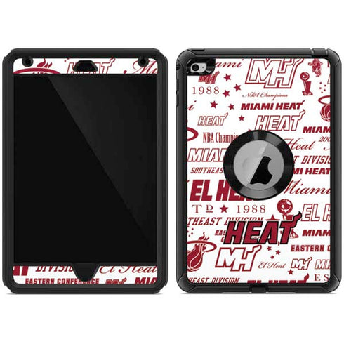 NBA Miami Heat Historic Blast Otterbox Defender iPad Skin