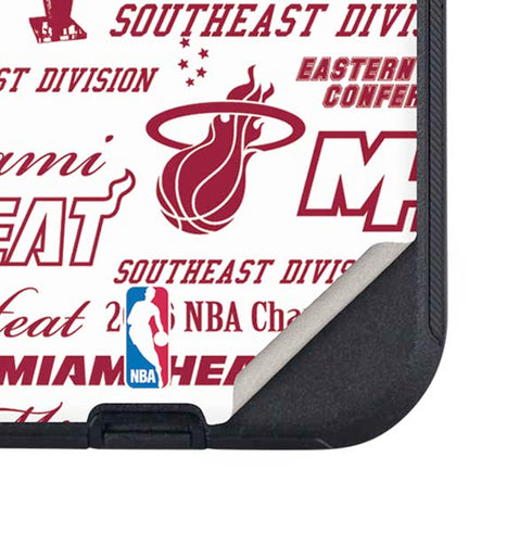 NBA Miami Heat Historic Blast Otterbox Defender iPhone Skin