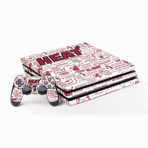 NBA Miami Heat Historic Blast PS4 Pro Bundle Skin