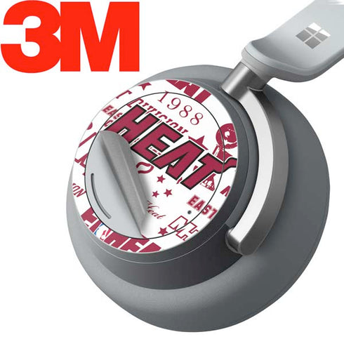 NBA Miami Heat Historic Blast Surface Headphones Skin