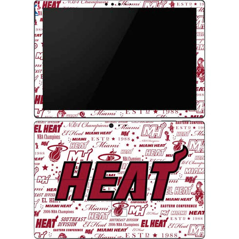 NBA Miami Heat Historic Blast Surface Pro 6 Skin