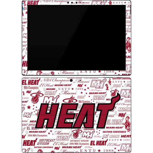 NBA Miami Heat Historic Blast Surface Pro 7 Skin