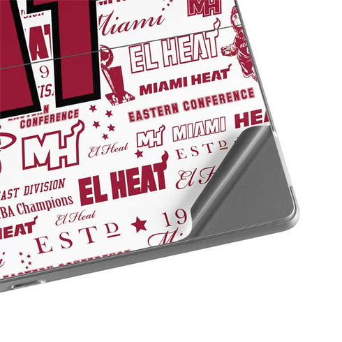 NBA Miami Heat Historic Blast Surface Pro 8 Skin