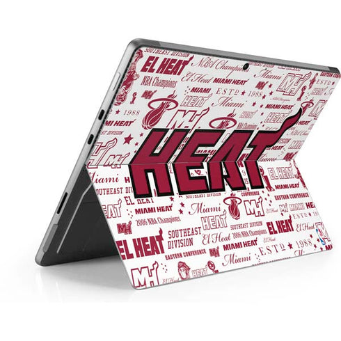 NBA Miami Heat Historic Blast Surface Pro 9 Skin