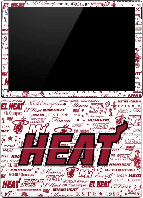 NBA Miami Heat Historic Blast Surface Pro (2017) Skin