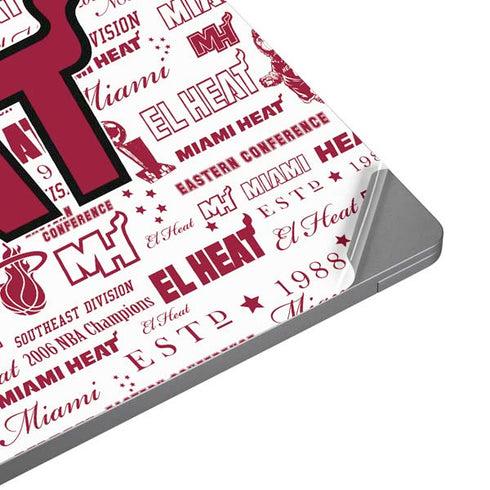 NBA Miami Heat Historic Blast Universal Laptop 18in (14.6 x 10.6in) Skin