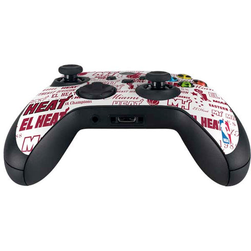 NBA Miami Heat Historic Blast Xbox Series X Controller Skin