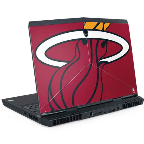 NBA Miami Heat Large Logo Dell Alienware Skin
