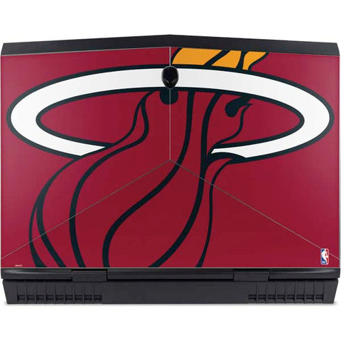 NBA Miami Heat Large Logo Dell Alienware Skin