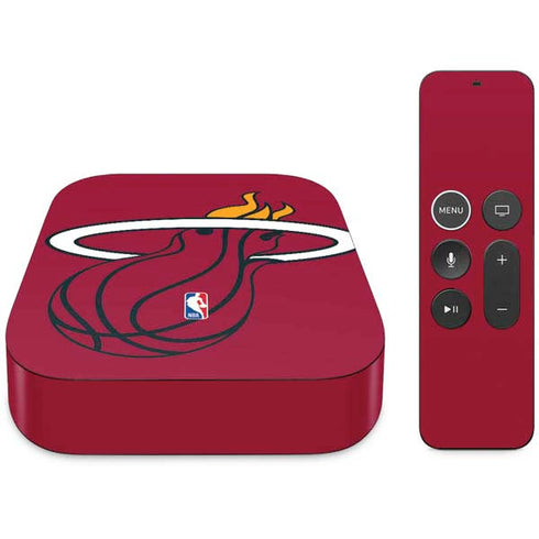 NBA Miami Heat Large Logo Apple TV Skin