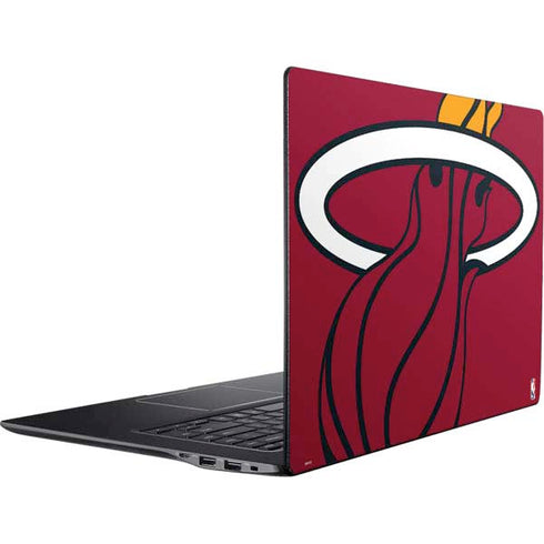 NBA Miami Heat Large Logo Ativ Book 9 (15.6in 2014) Skin