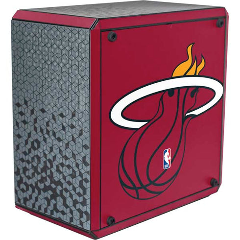 NBA Miami Heat Large Logo Cooler Master MasterBox Q300L Mini Tower Skin