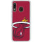 NBA Miami Heat Large Logo Galaxy A20 Clear Case