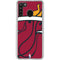 NBA Miami Heat Large Logo Galaxy A21 Clear Case