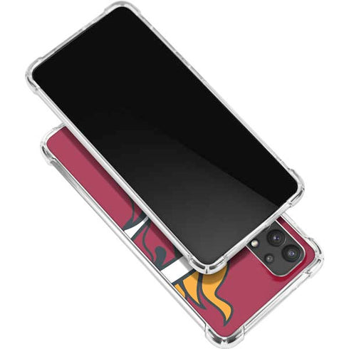 NBA Miami Heat Large Logo Galaxy A32 5G Clear Case